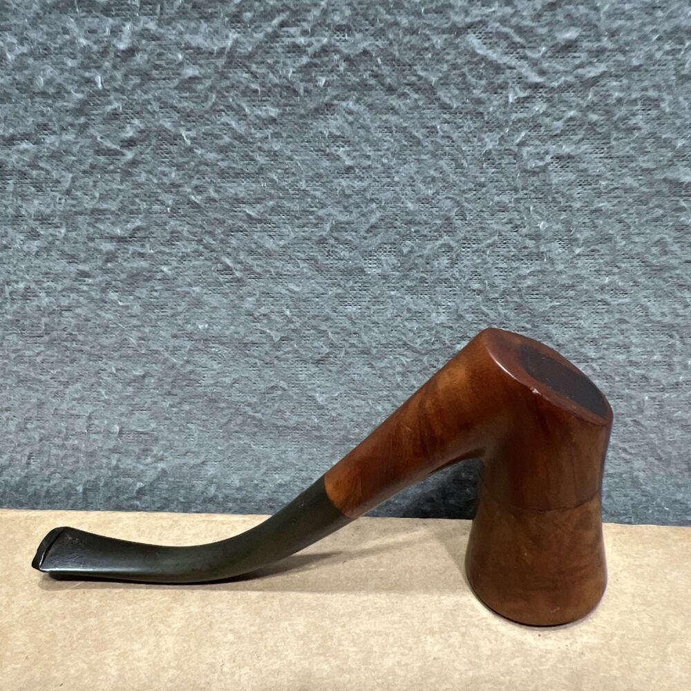 Algerian Briar Tobacco Estate Pipe Edward Wood Base Curved Mouth France - Picture 3 of 11